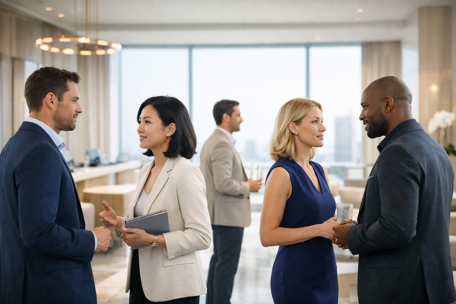Professionnels en networking